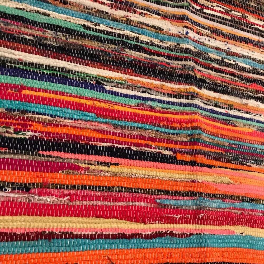 Chindi | Colorful Woven Rag Rug - Picture 4 of 7